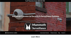 Desktop Screenshot of mammothsurveillance.com
